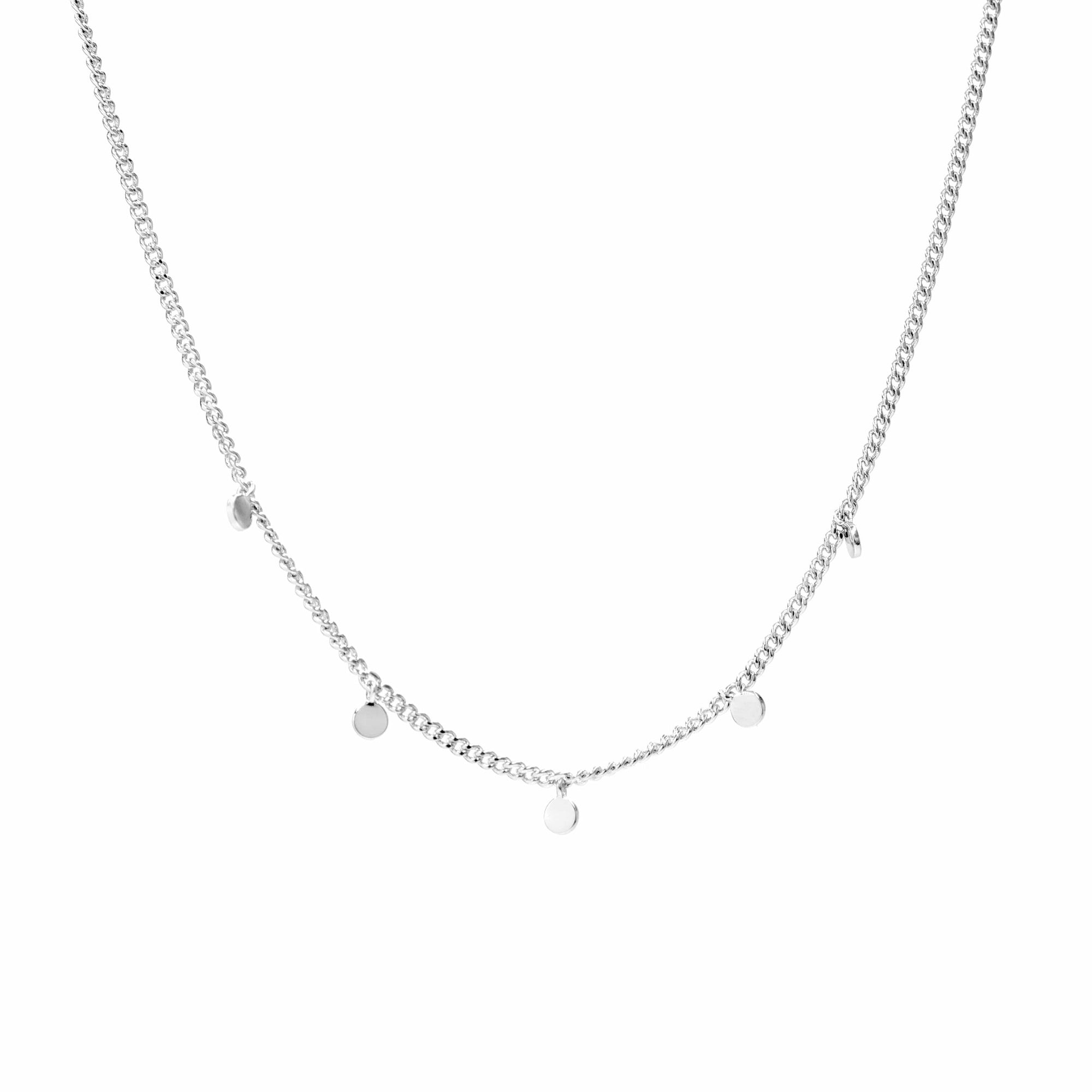 "Truffle" Necklace in Silver