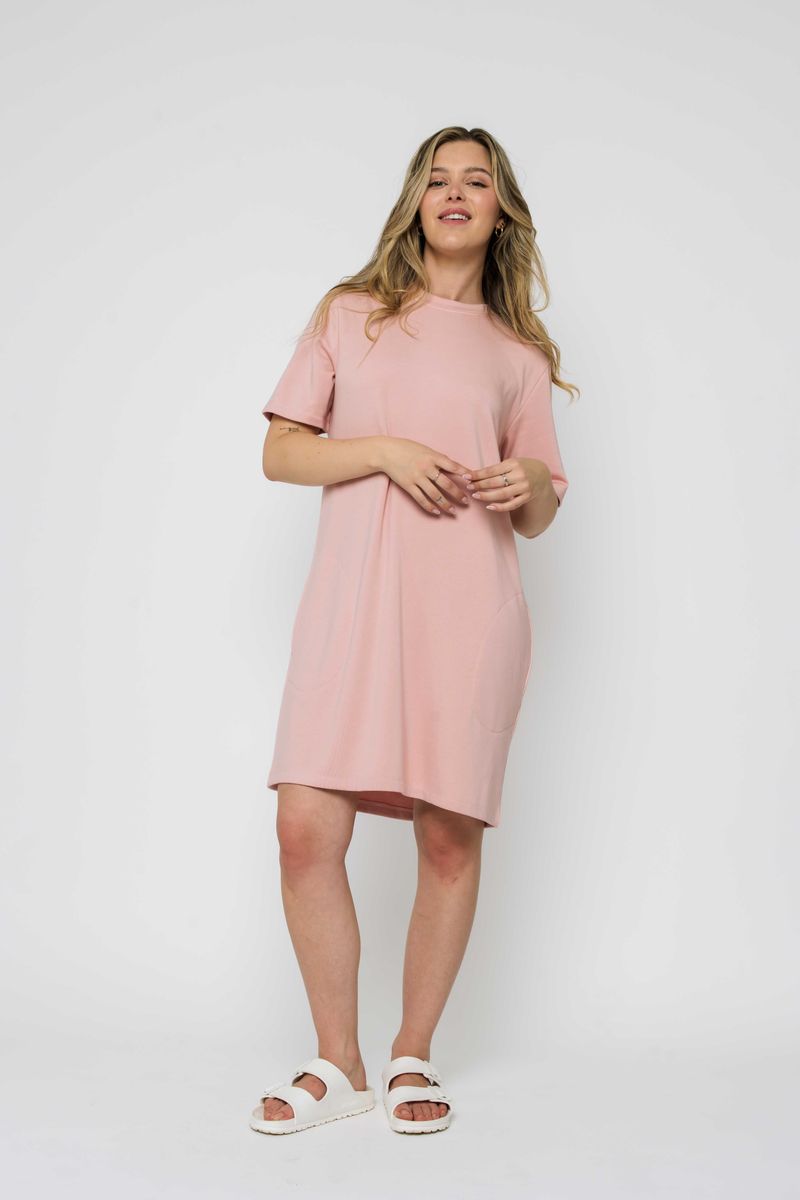 Nell Luxe Fleece Dress