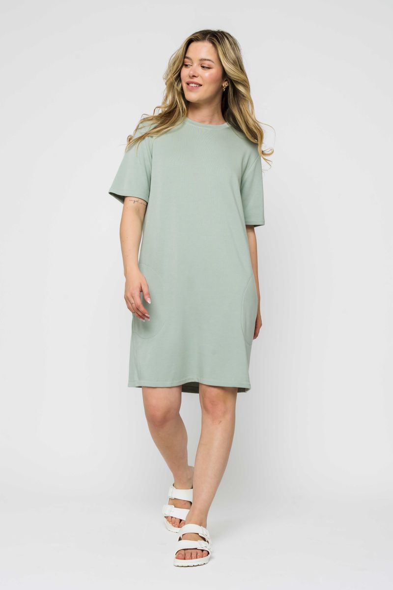 Nell Luxe Fleece Dress
