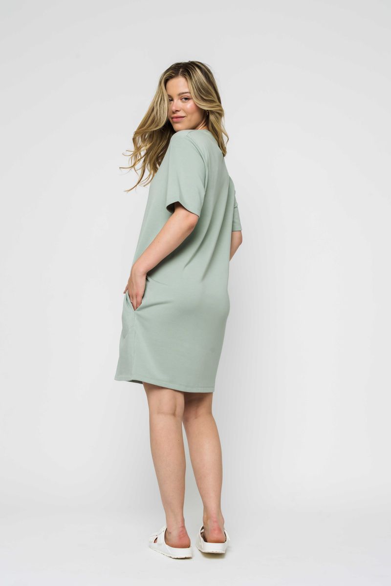 Nell Luxe Fleece Dress