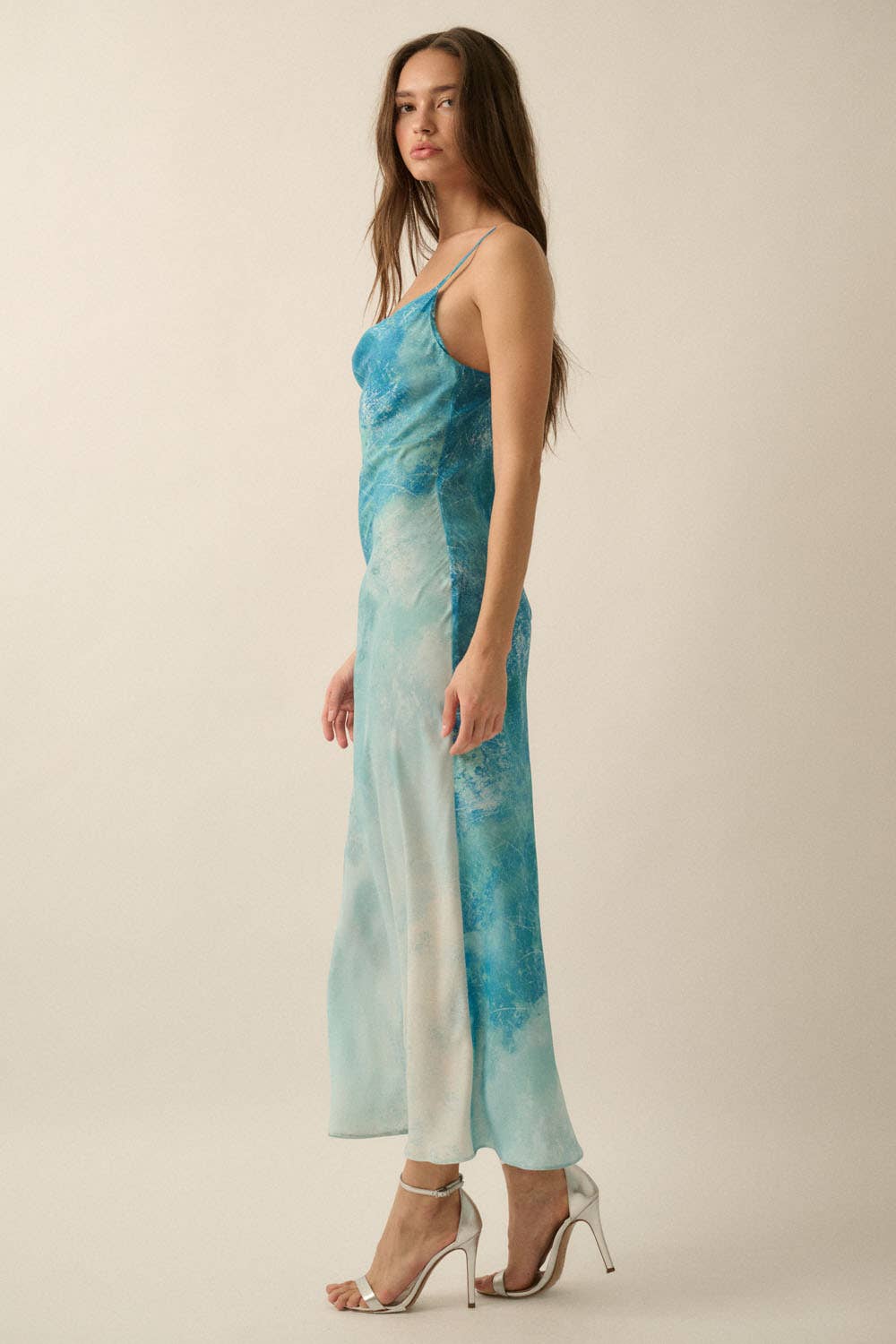 Jannie Satin Dress