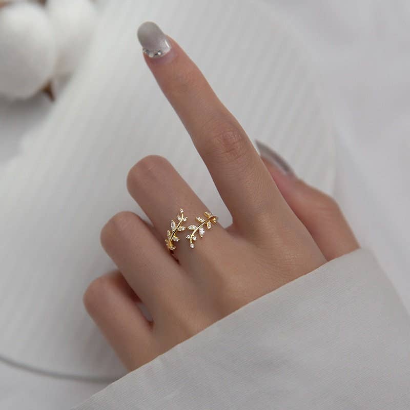 Olive Branch Ring
