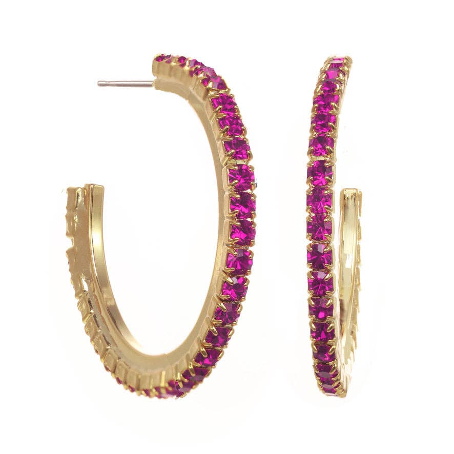 Slim Hoop Earrings