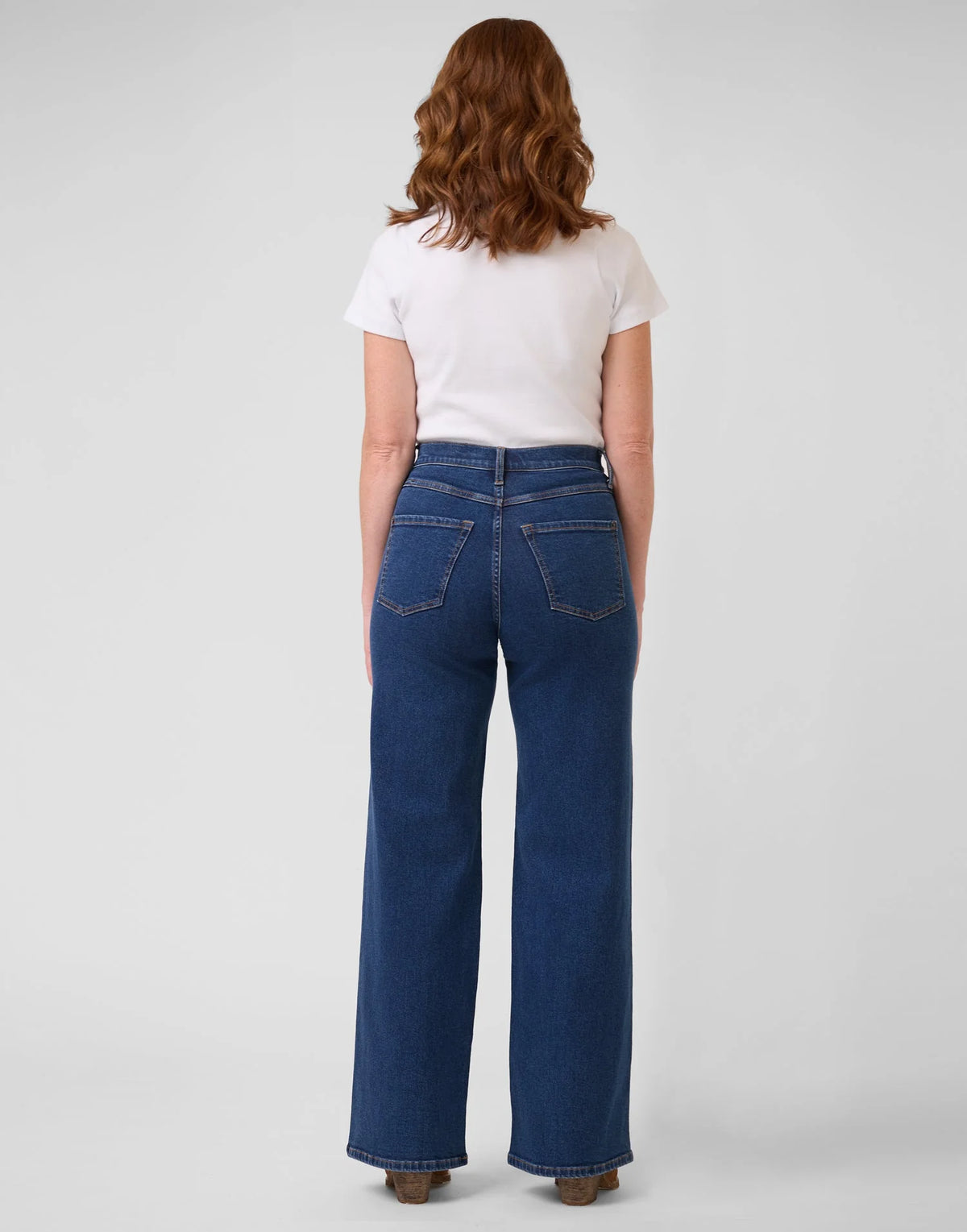 Lily Wide Leg - Heritage Blue