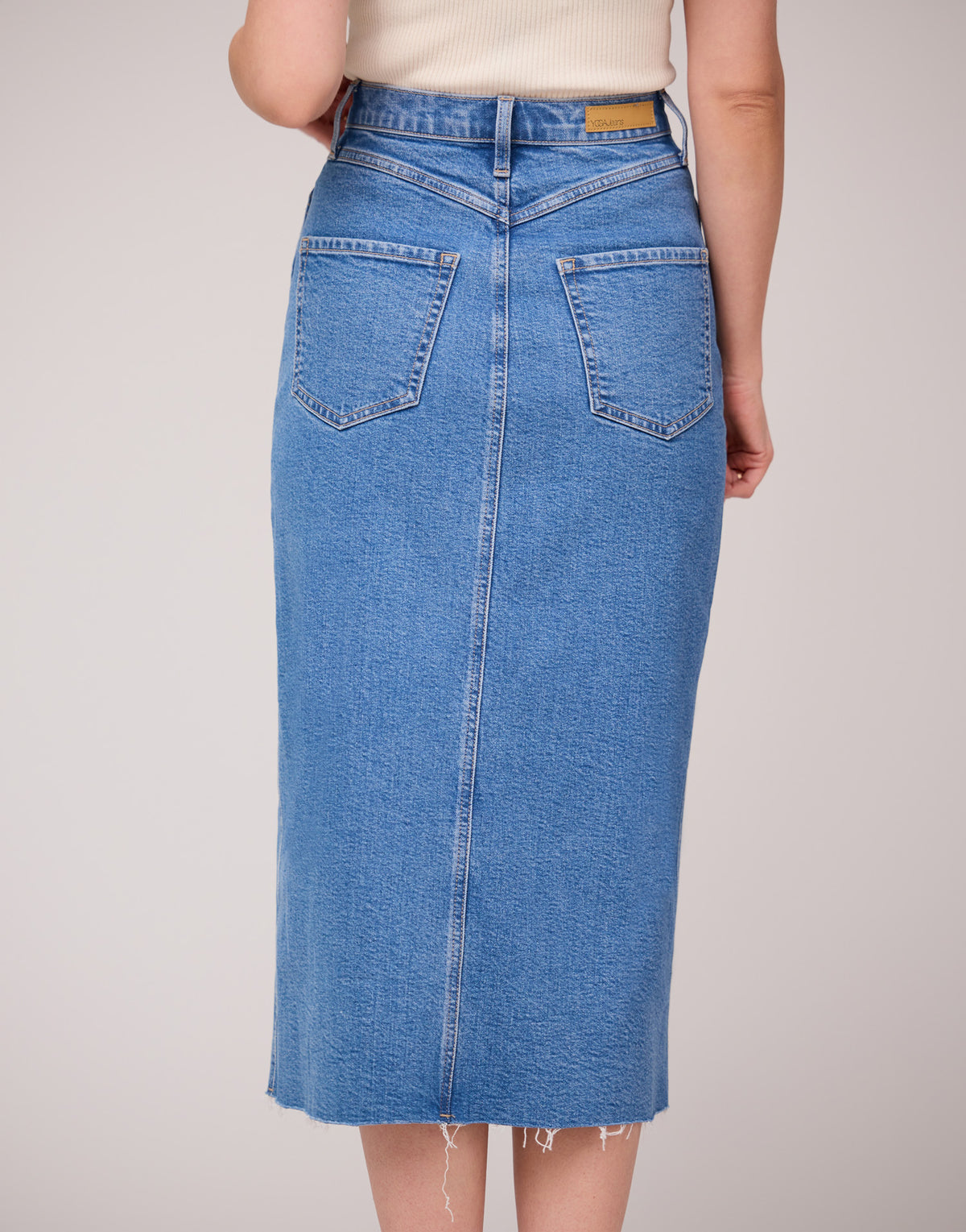 Yoga Jean Skirt - Lake Blue