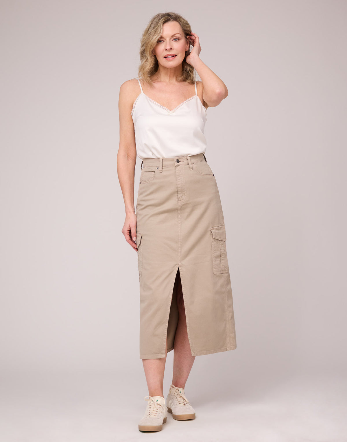 Yoga Jean Skirt Summer Sand