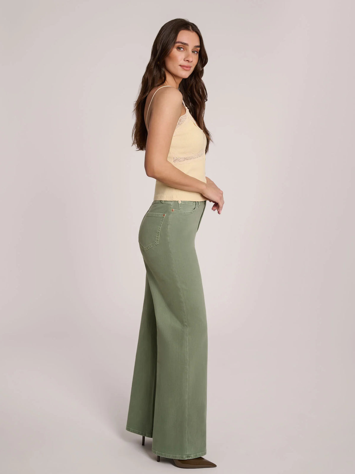 Lily Wide Leg - Beach Grass