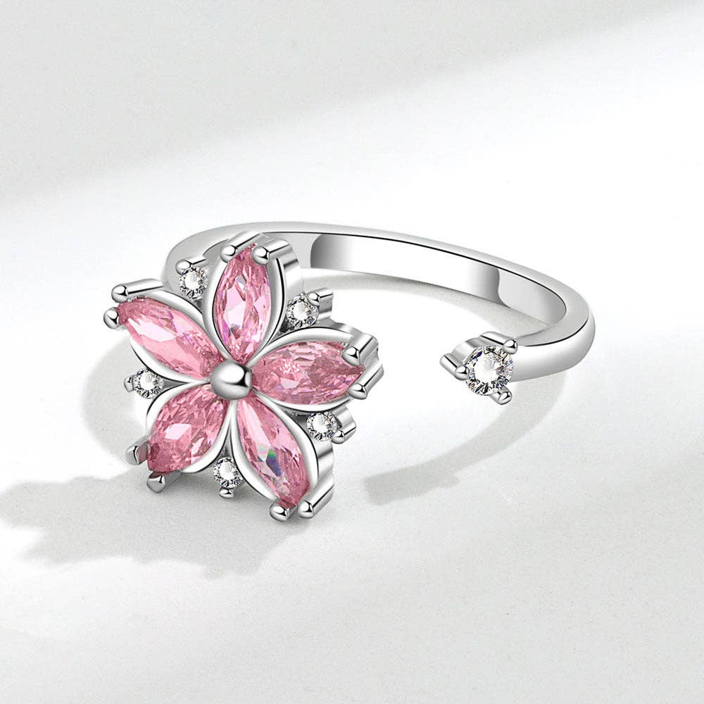 Cherry Blossom Fidget Ring