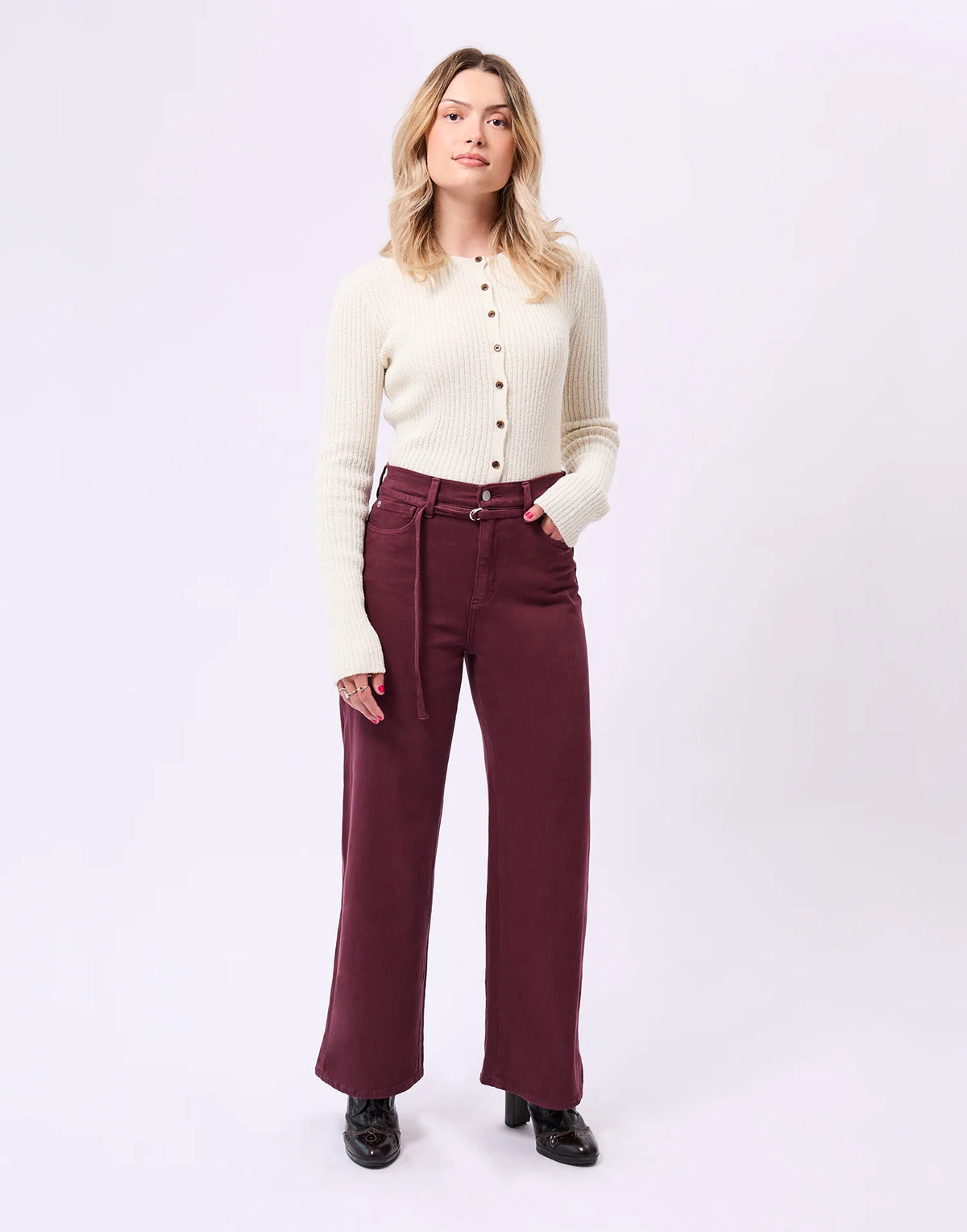 Lily Wide Leg - Port Royal
