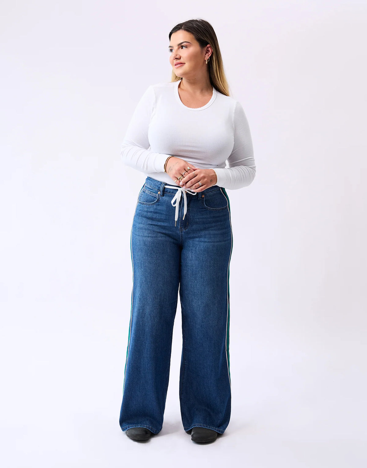 Lily Wide Leg - Spruce