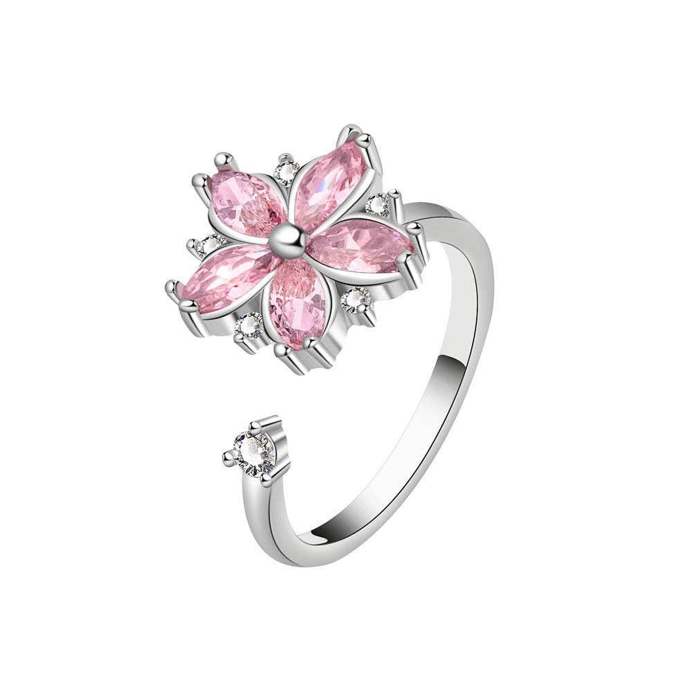 Cherry Blossom Fidget Ring