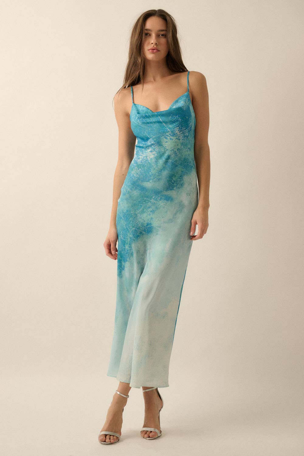 Jannie Satin Dress