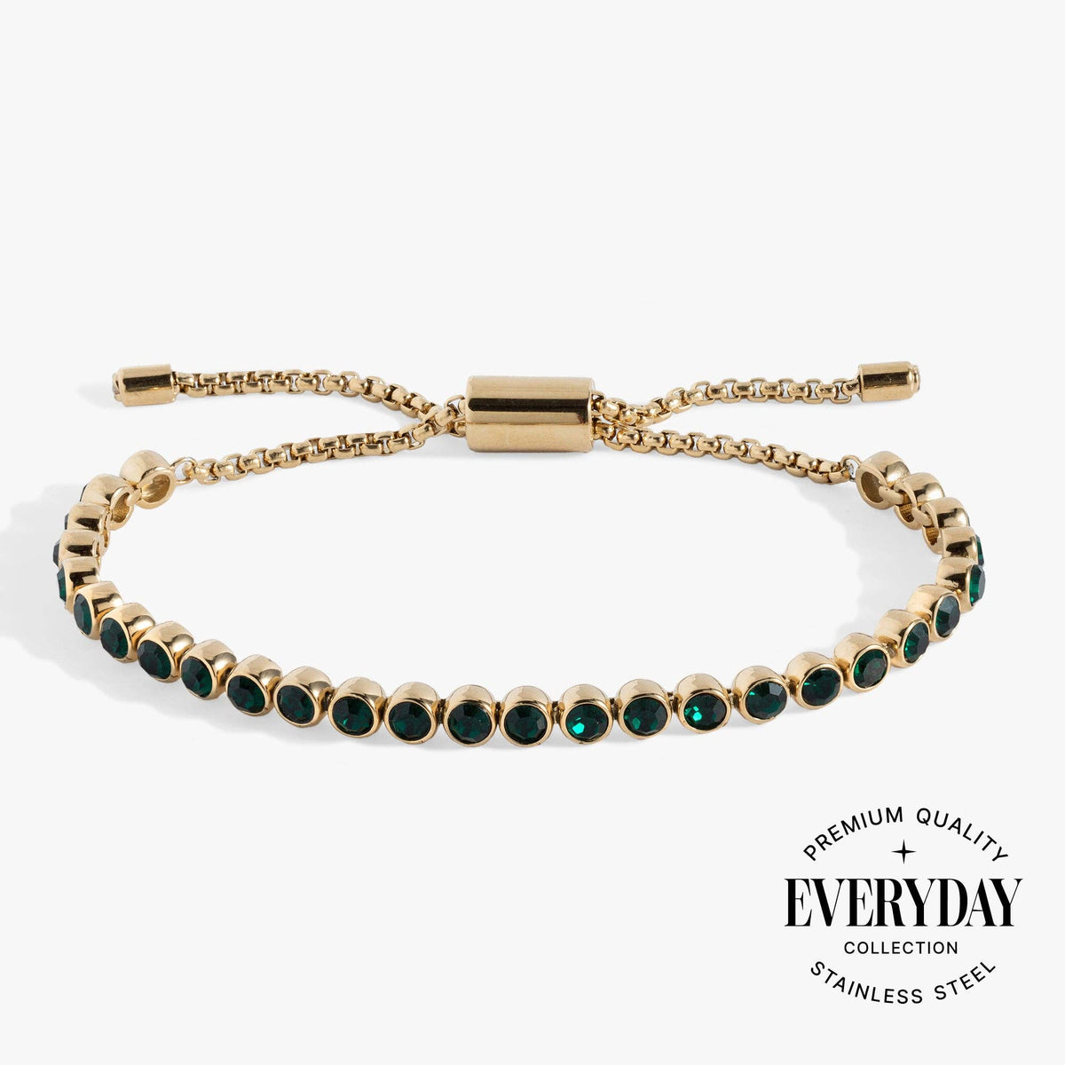 Bolo Crystal Tennis Bracelet