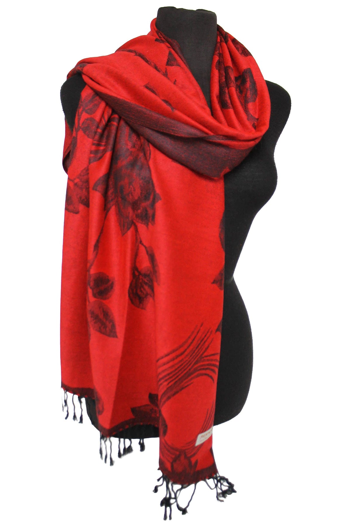 Rose Floral Pashmina