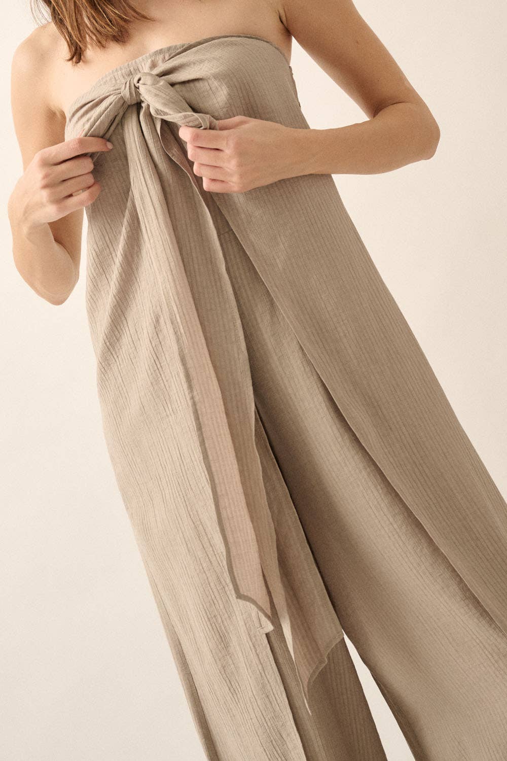 Convertible Halter Jumpsuit