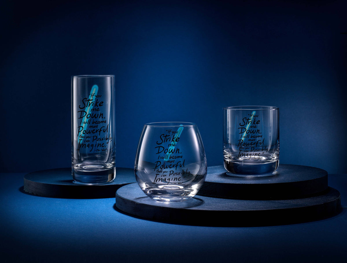 Star Wars Obi-Wan Kenobi™ Lightsaber Tall Drinking Glasses