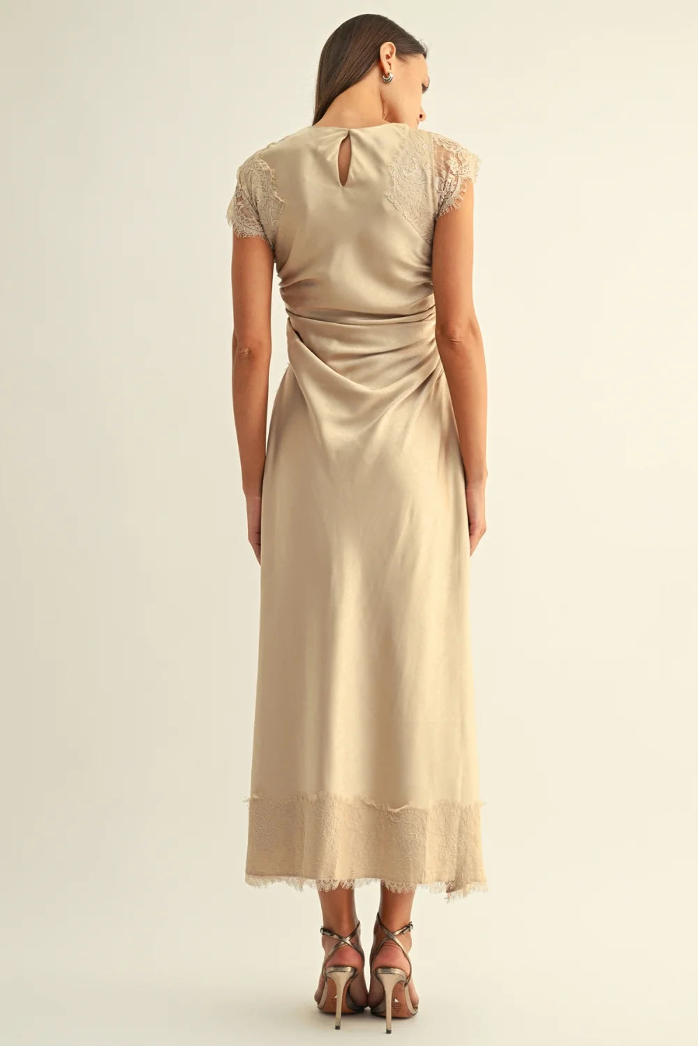Camila Lace Contrast Dress