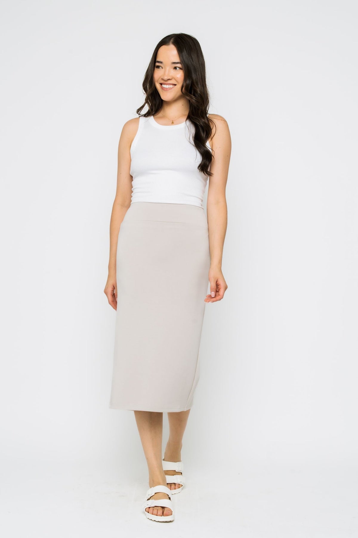 Maddie-Midi Skirt