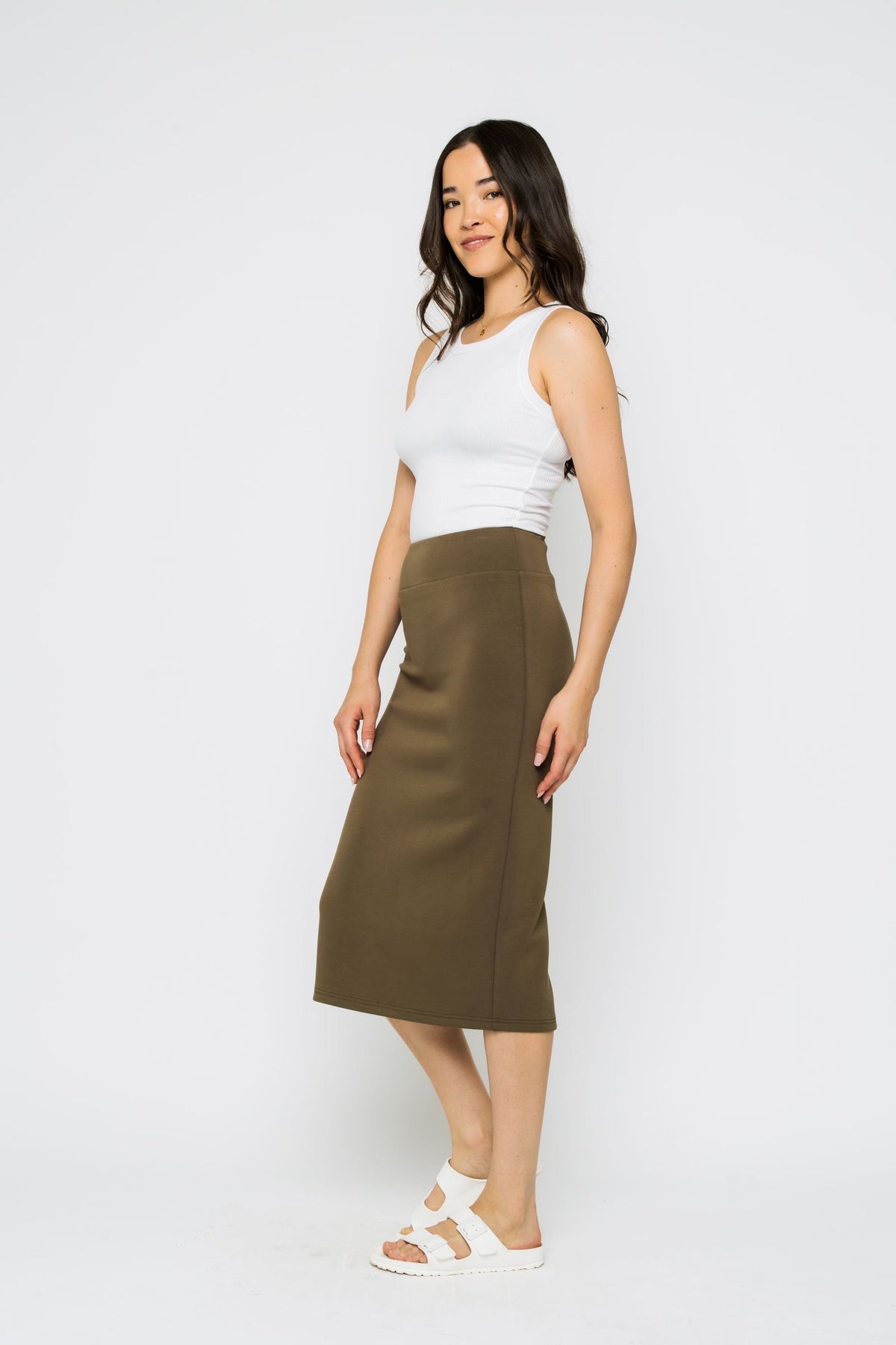 Maddie-Midi Skirt