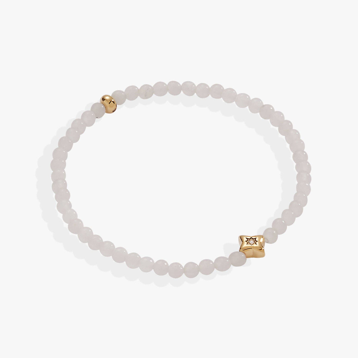 Moonstone Star Mini Stretch Bracelet