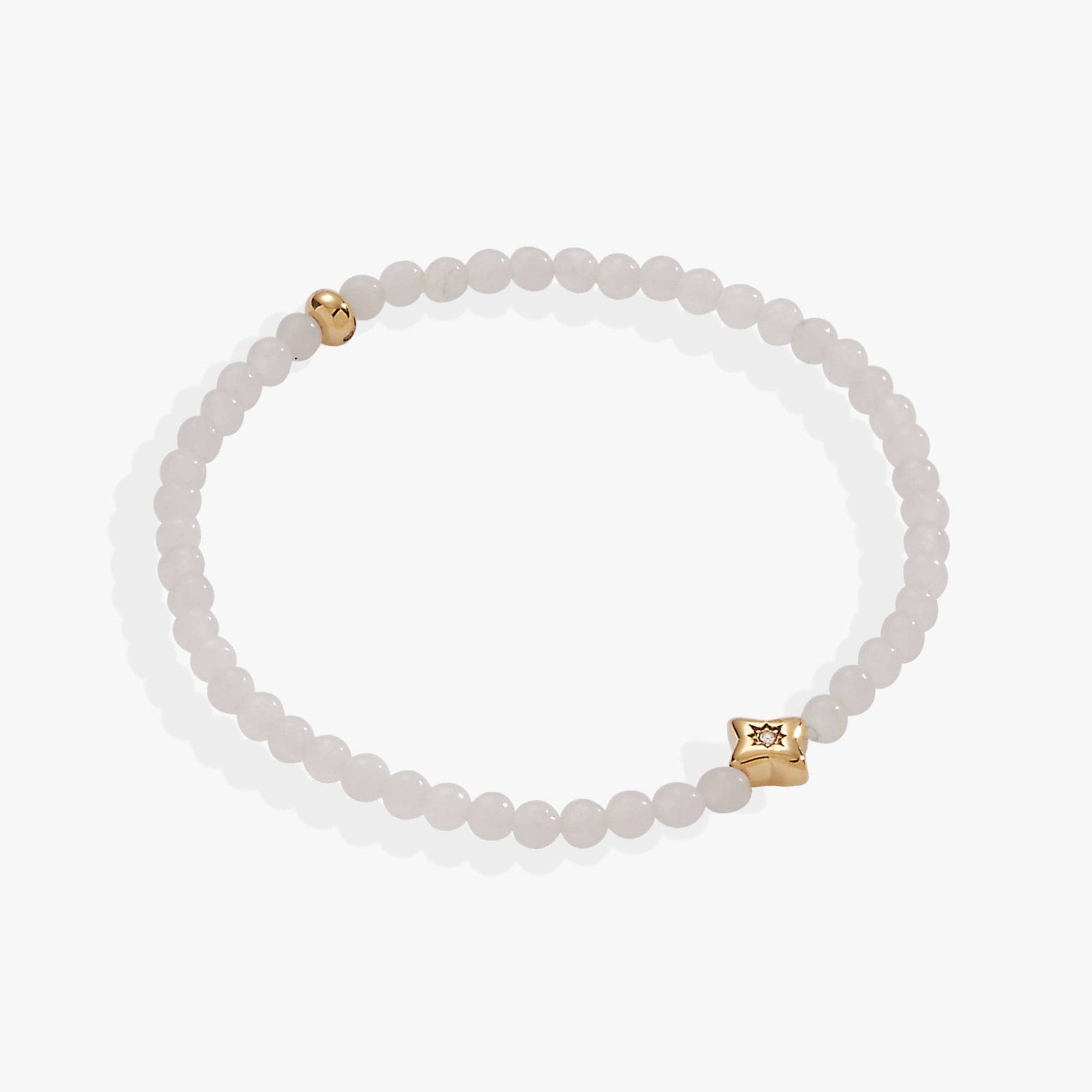 Moonstone Star Mini Stretch Bracelet