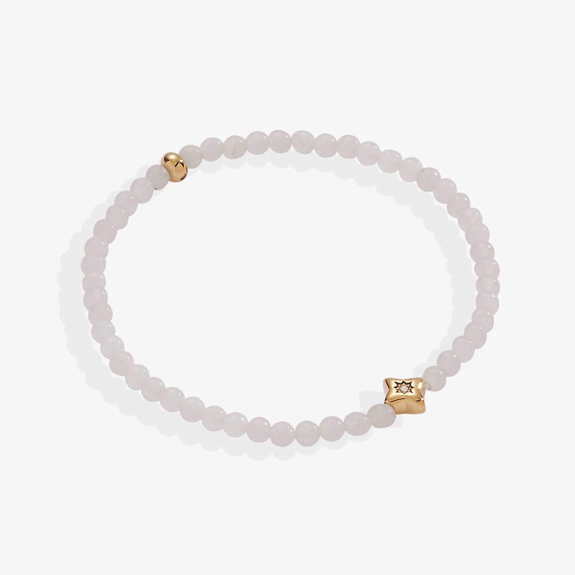 Moonstone Star Mini Stretch Bracelet