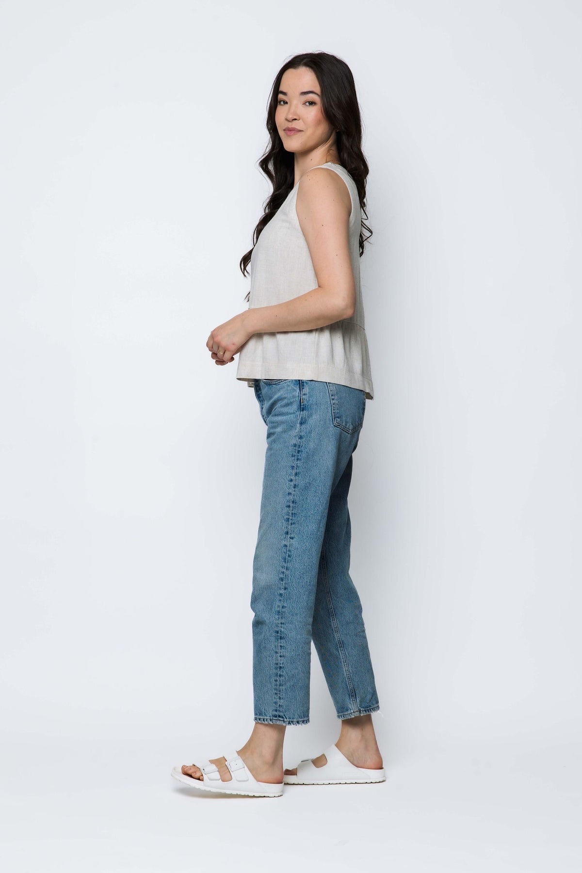 Poppy Peplum Top
