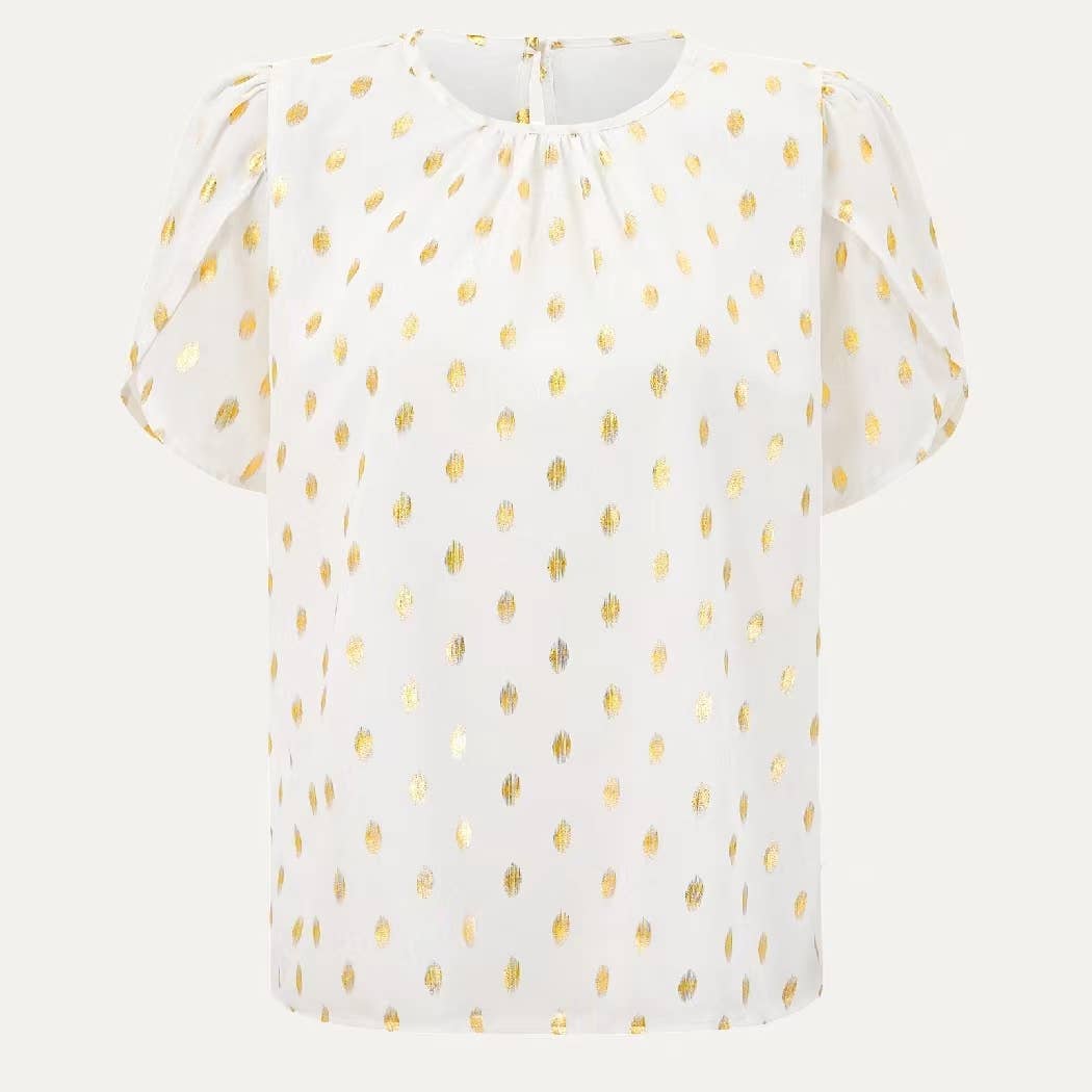 Metalic Dot Tee