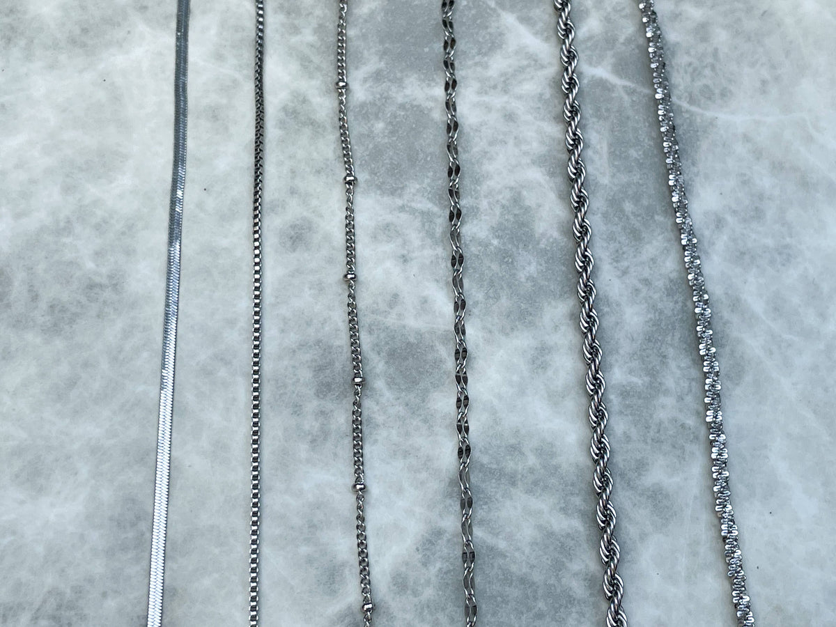 Dainty Silver Bracelets