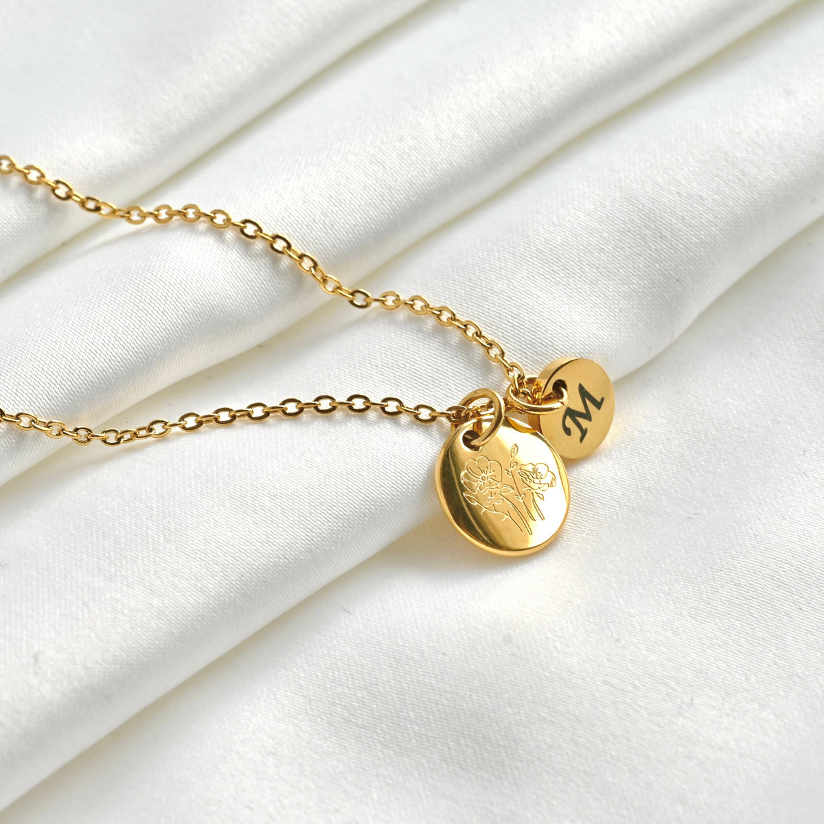 Birth Flower Necklace