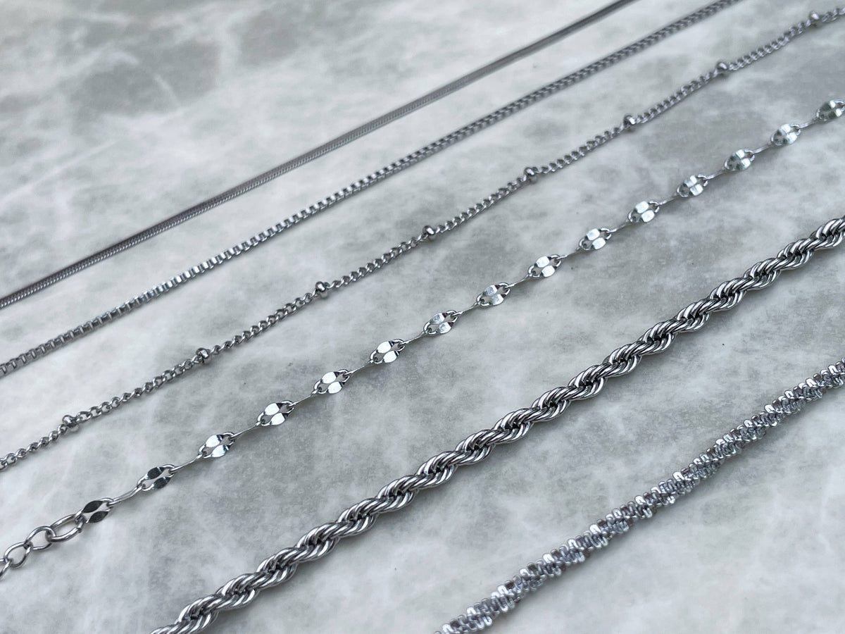 Dainty Silver Bracelets