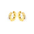Stellar CZ Hoop Earrings