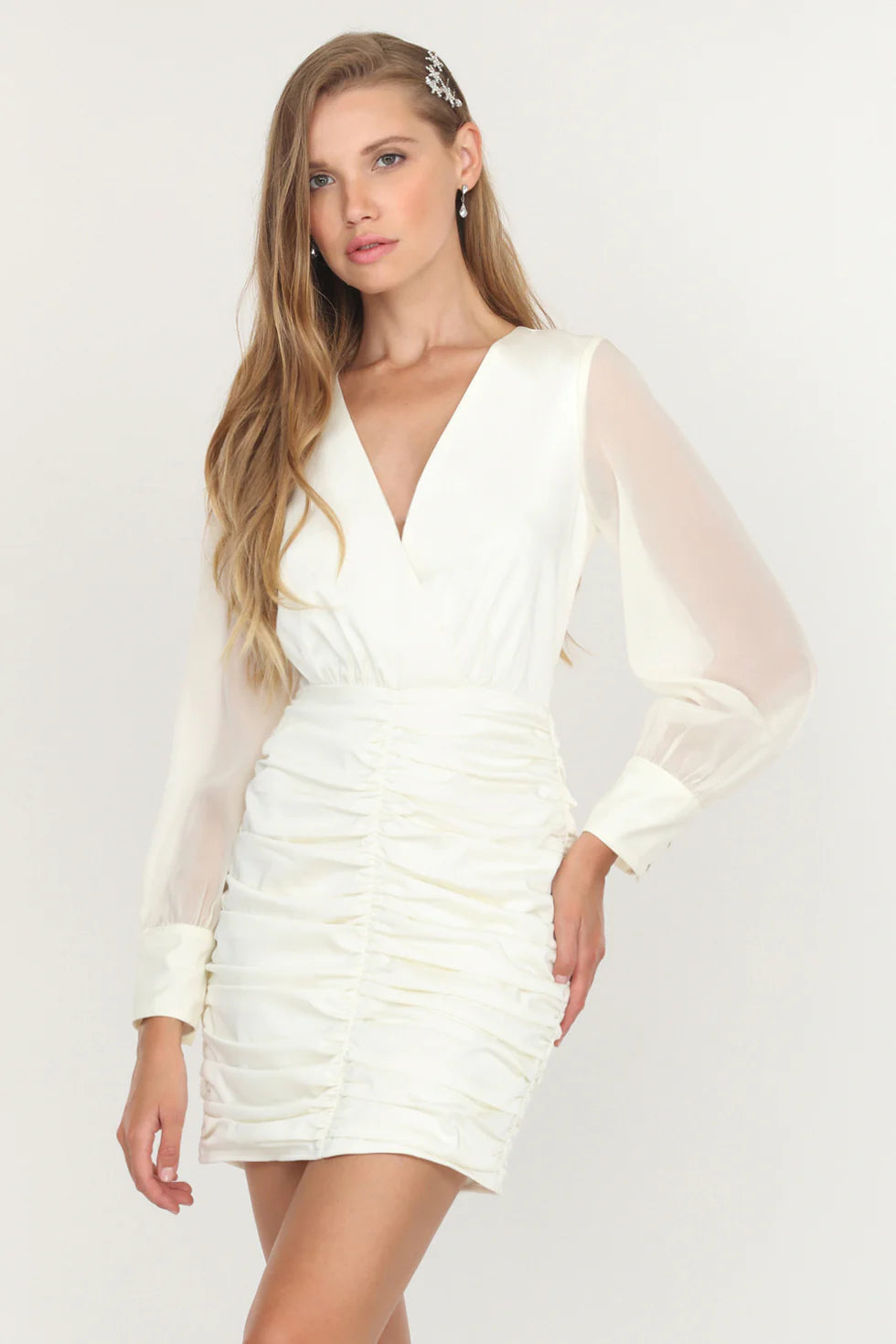 Shanon Ruched Dress - The Loop
