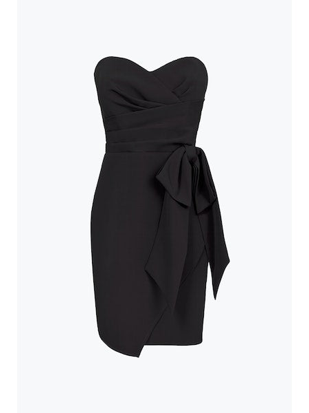 Cindy Bow Front Mini Dress