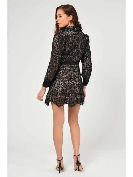 Sophie Lace Blazer Dress