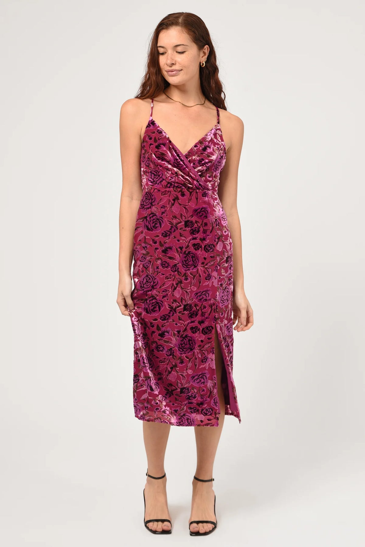 Prima Velvet Slip Dress