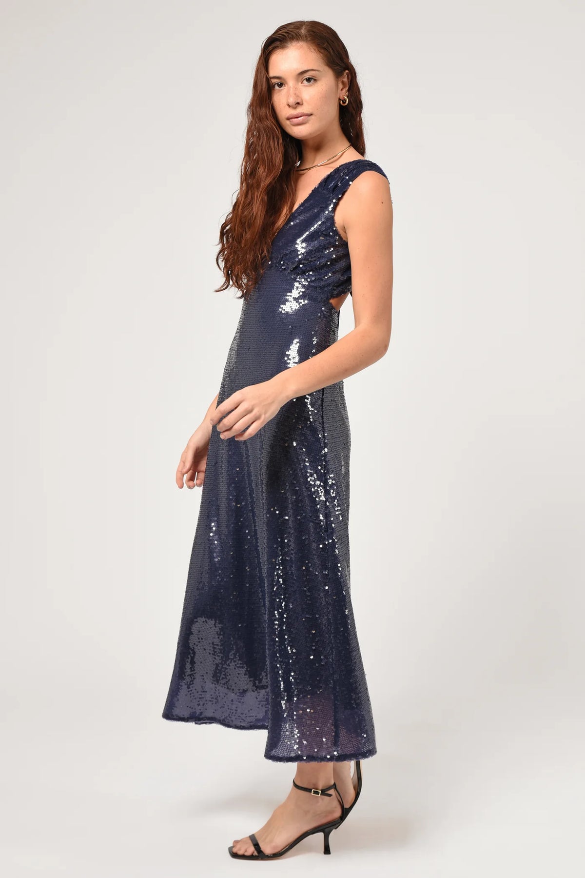Konnie Midi Sequin Dress