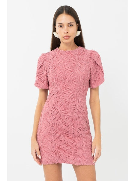 Janice 3D Lace Dress