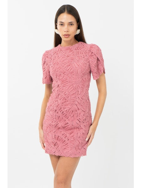 Janice 3D Lace Dress