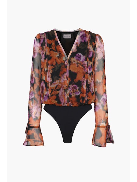 Aliana Chiffon Bodysuit