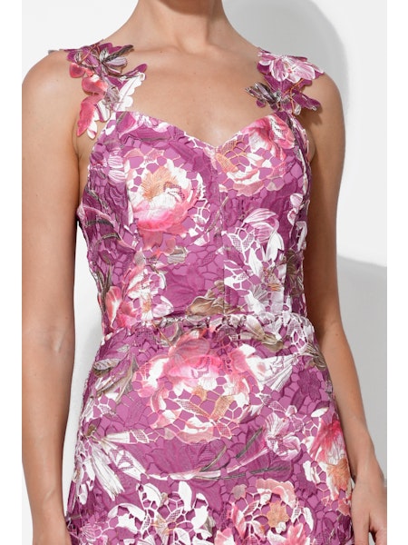 Prudence Floral Lace Dress