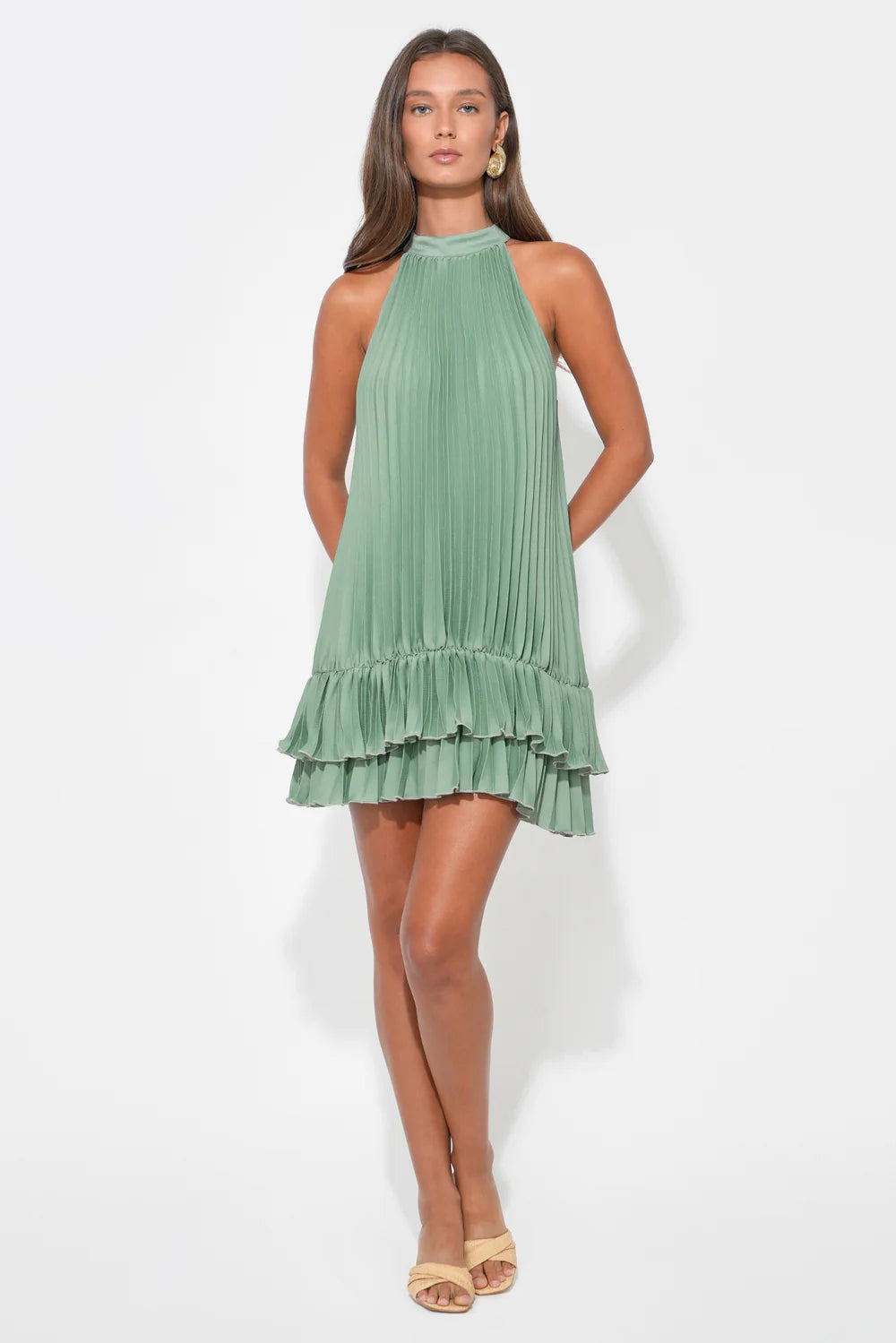 Brielle Pleated Dress
