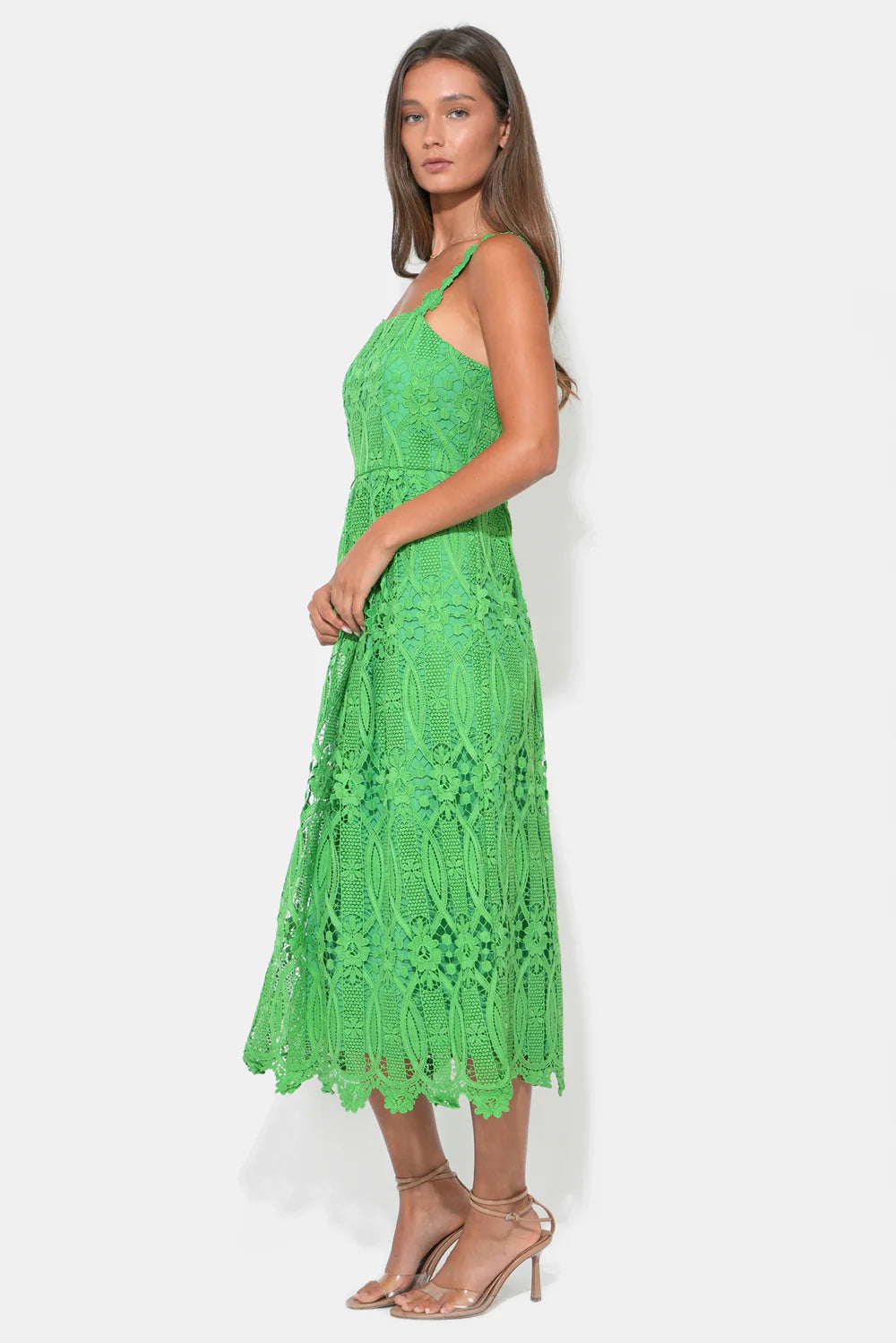 Alice Lace Midi Dress