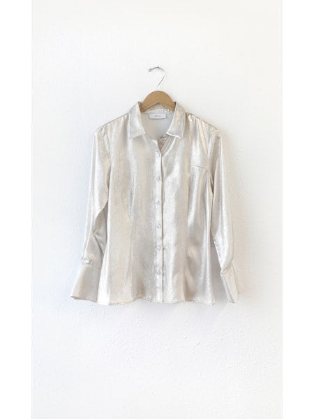 Belmont Metallic Button Down