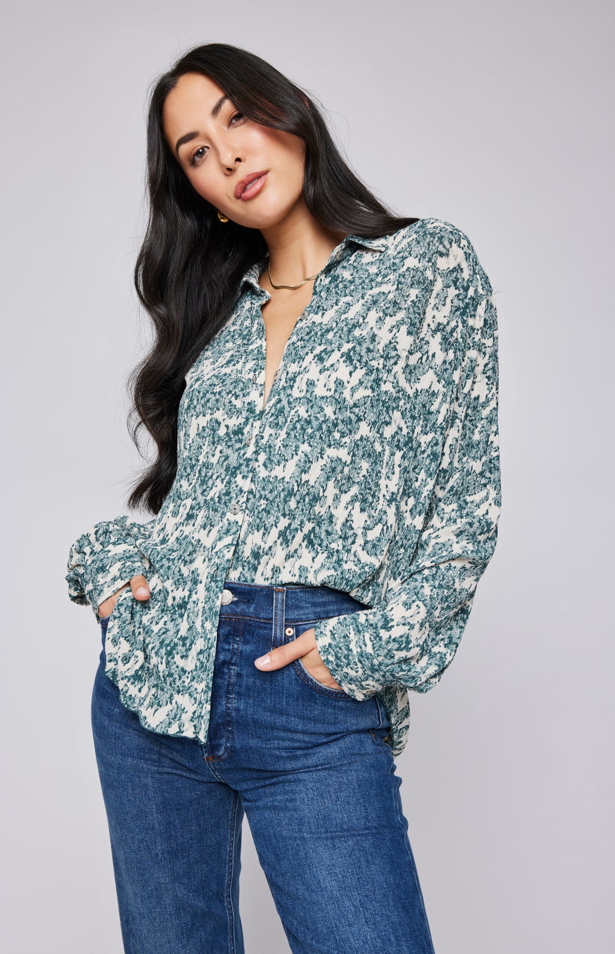 Sheila Button Down Shirt