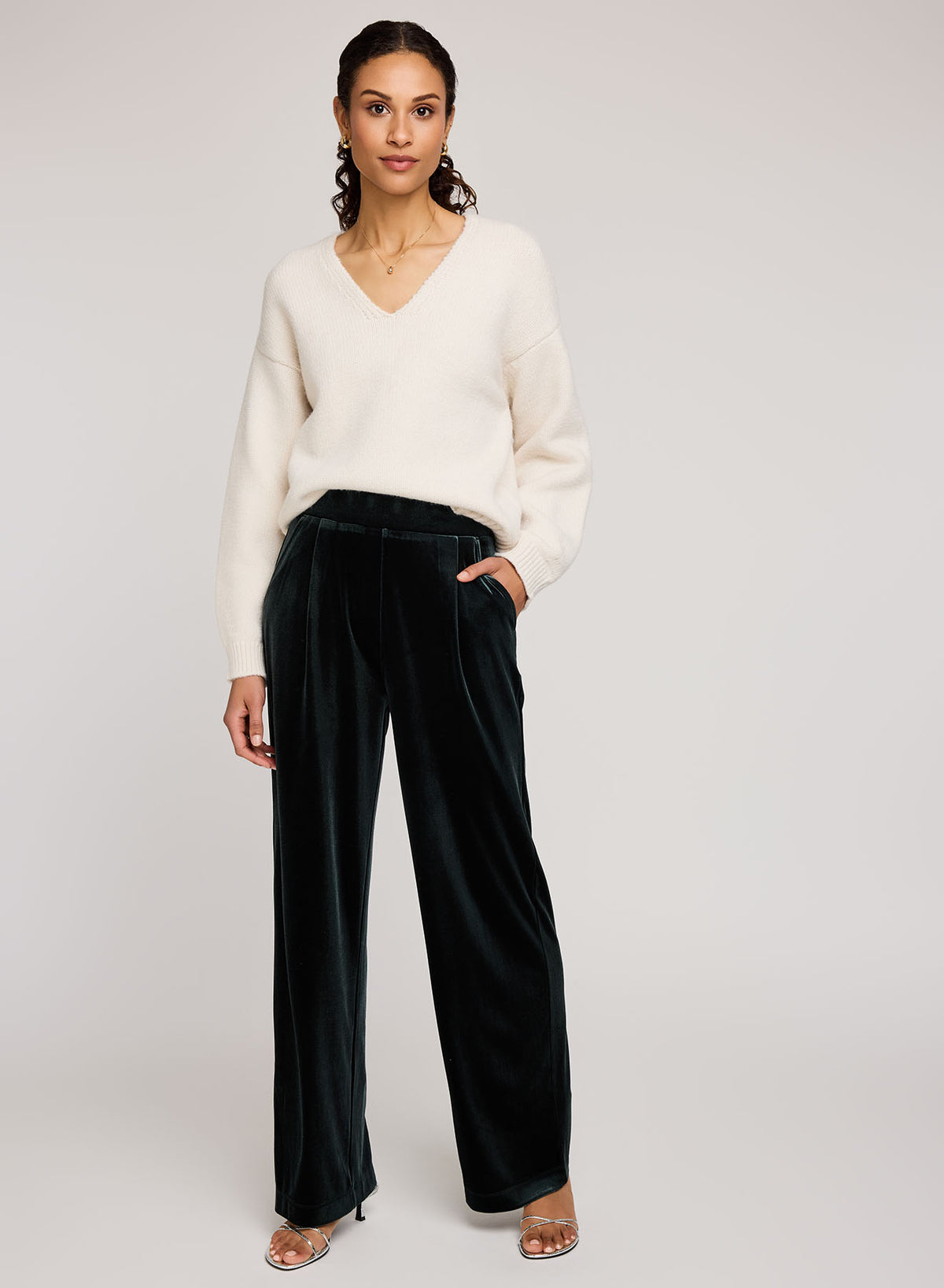 Sylvia Velvet Pant