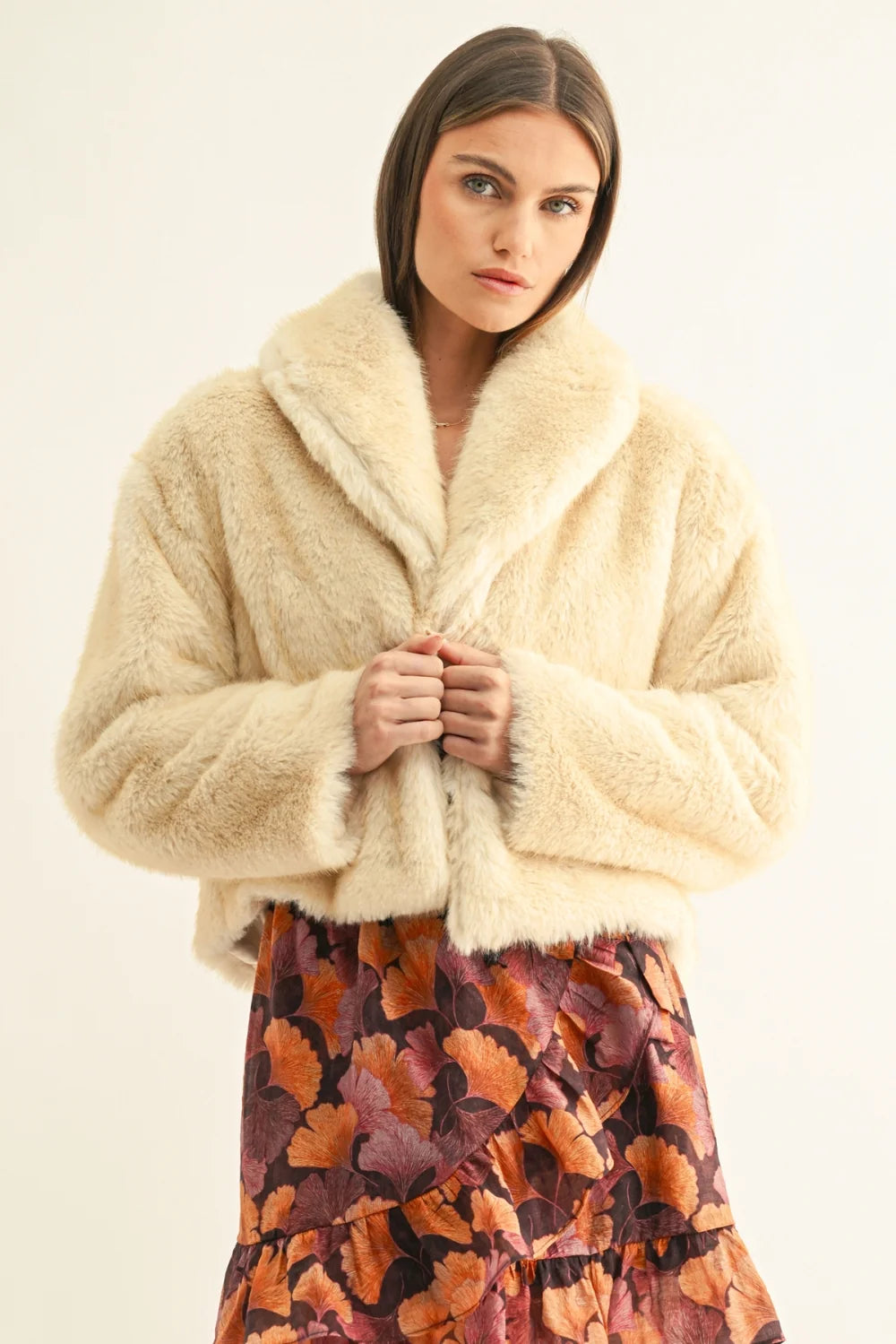 Naomi Vegan Fur Jacket