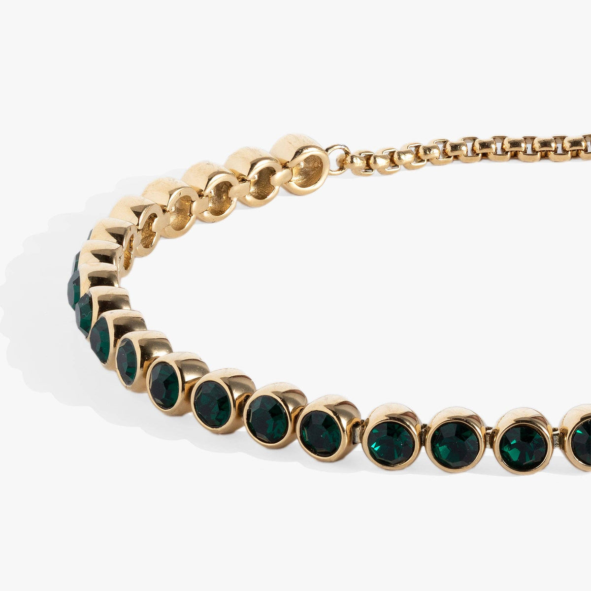 Bolo Crystal Tennis Bracelet