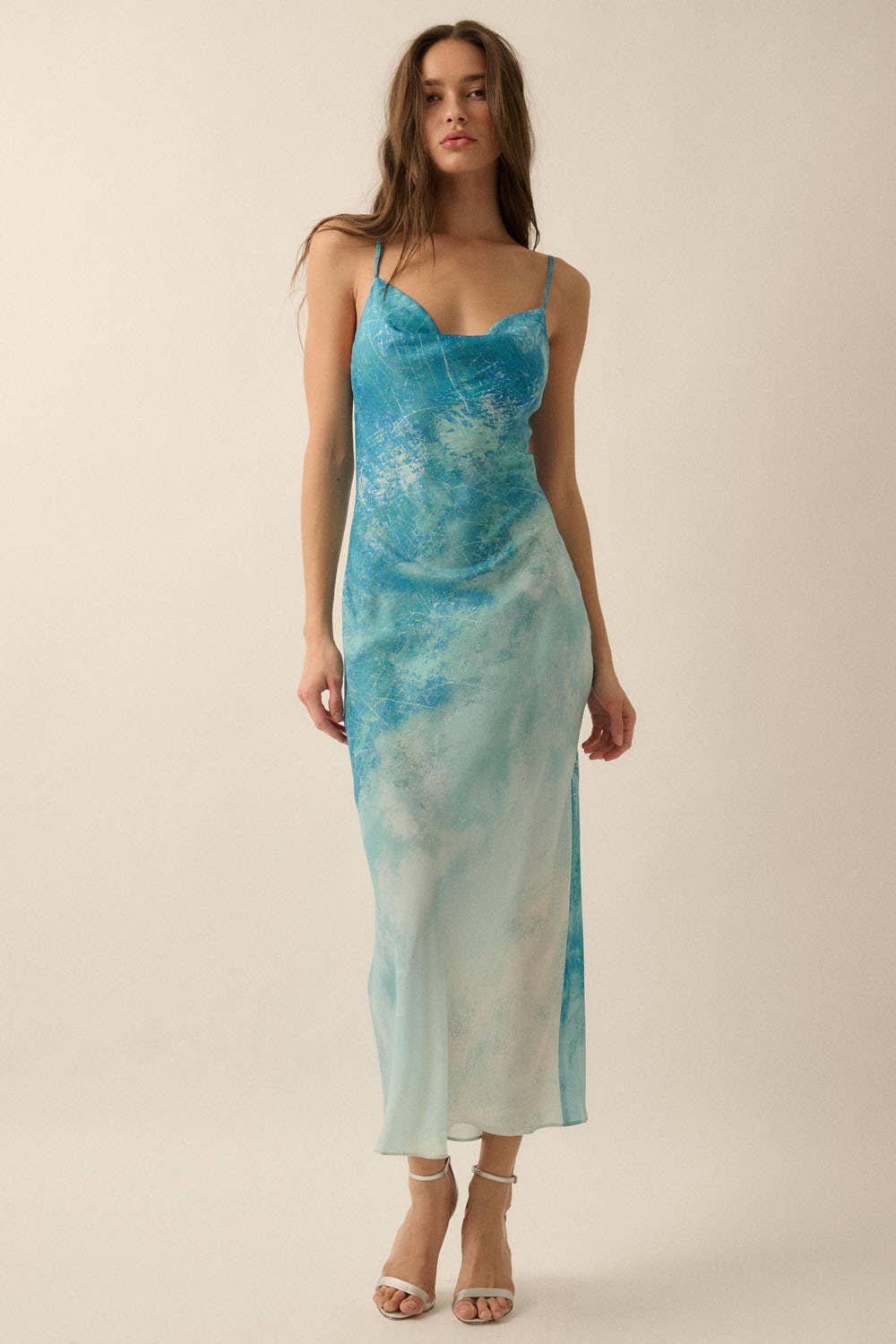 Jannie Satin Dress
