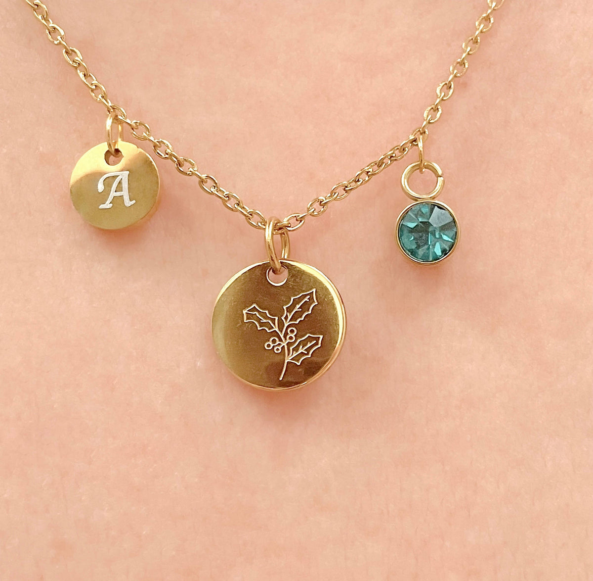 Birth Flower Necklace